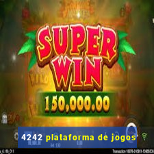 4242 plataforma de jogos