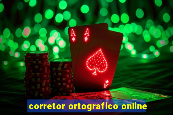 corretor ortografico online