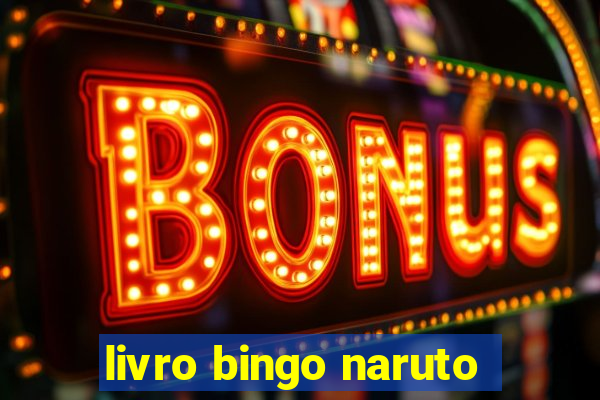 livro bingo naruto