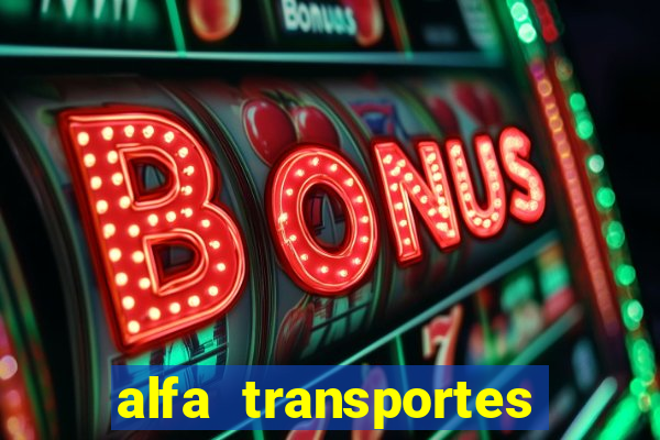 alfa transportes novo hamburgo