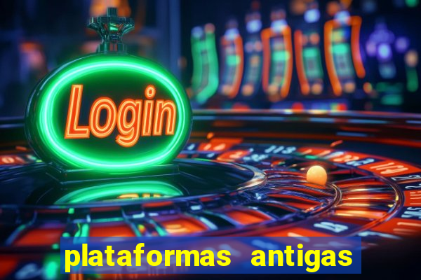 plataformas antigas de jogos