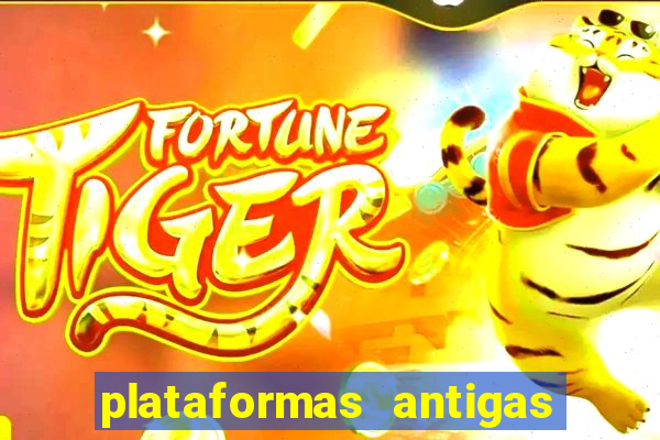 plataformas antigas de jogos