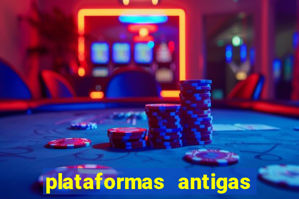 plataformas antigas de jogos