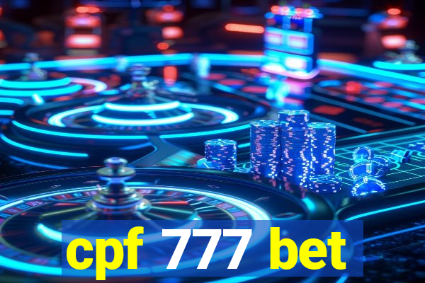 cpf 777 bet