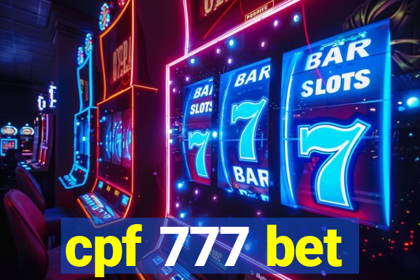 cpf 777 bet