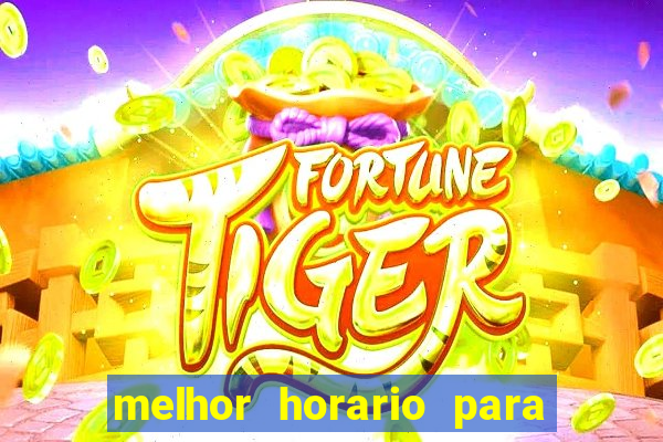 melhor horario para jogar fortune rabbit