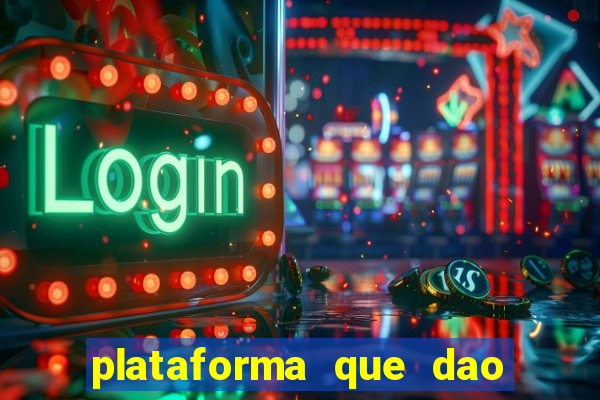 plataforma que dao bonus no cadastro