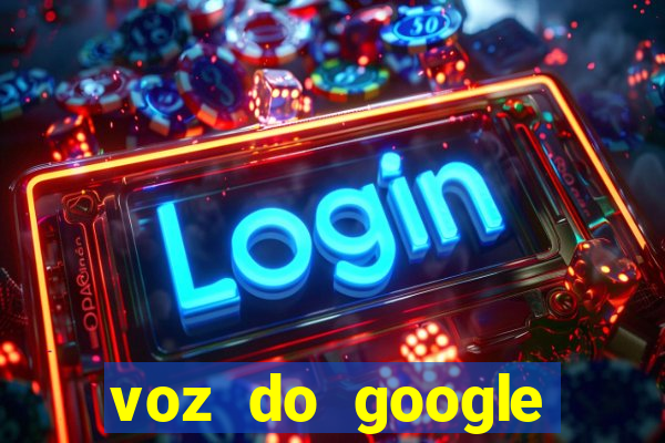 voz do google tradutor homem