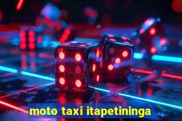 moto taxi itapetininga