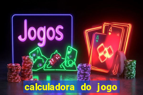 calculadora do jogo do bicho