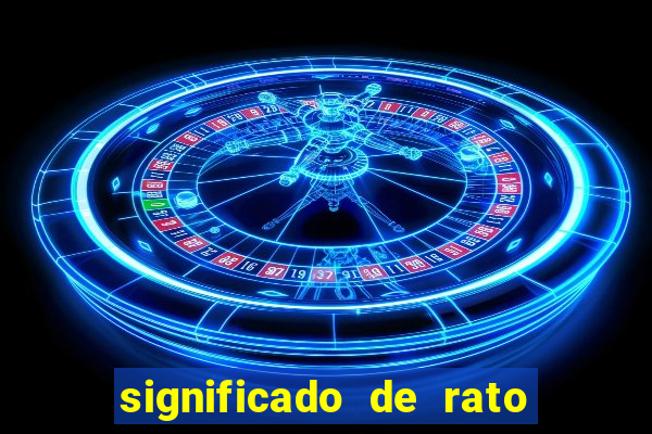 significado de rato na umbanda