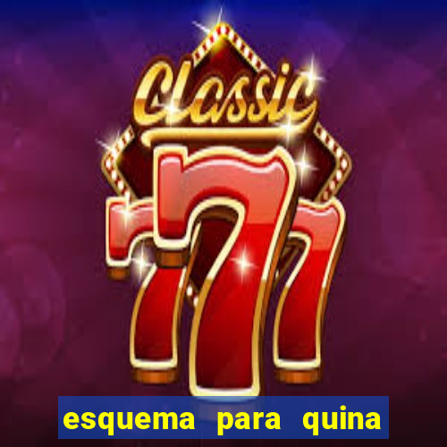 esquema para quina com 20 dezenas