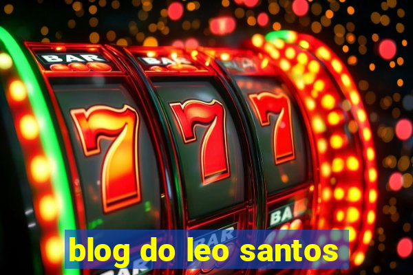 blog do leo santos