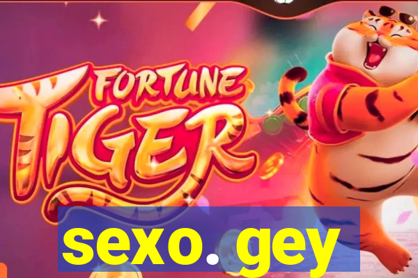 sexo. gey