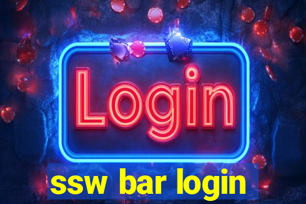 ssw bar login