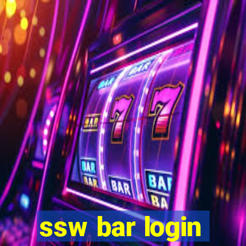 ssw bar login