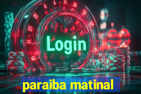 paraiba matinal