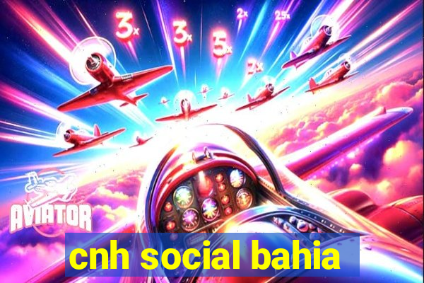 cnh social bahia