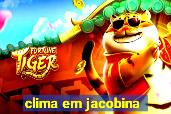 clima em jacobina