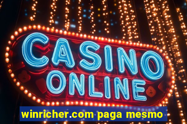 winricher.com paga mesmo