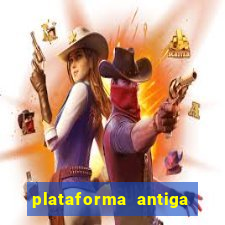 plataforma antiga de jogos