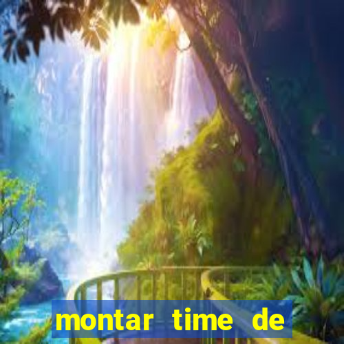 montar time de futebol site