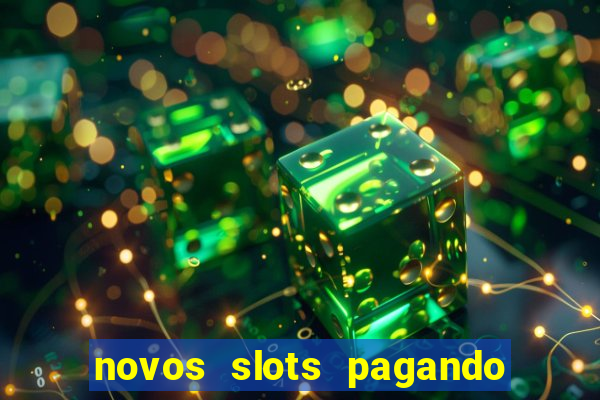 novos slots pagando no cadastro