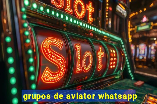 grupos de aviator whatsapp