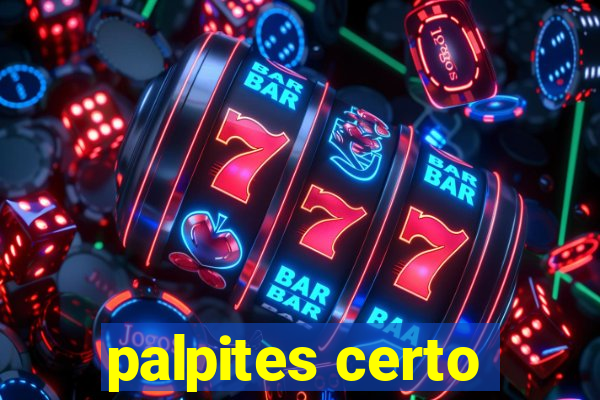 palpites certo