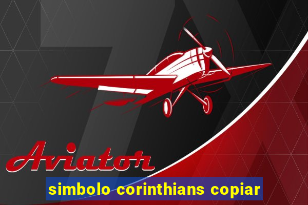 simbolo corinthians copiar