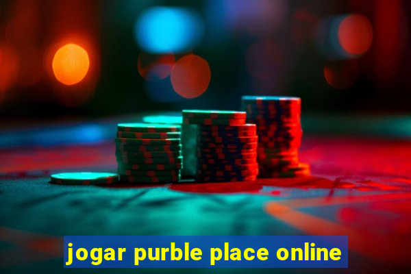 jogar purble place online