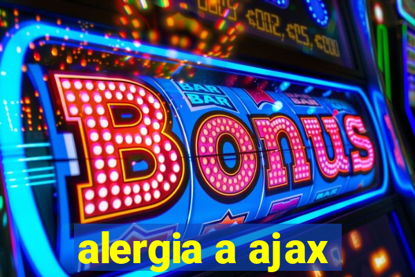 alergia a ajax