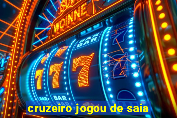 cruzeiro jogou de saia