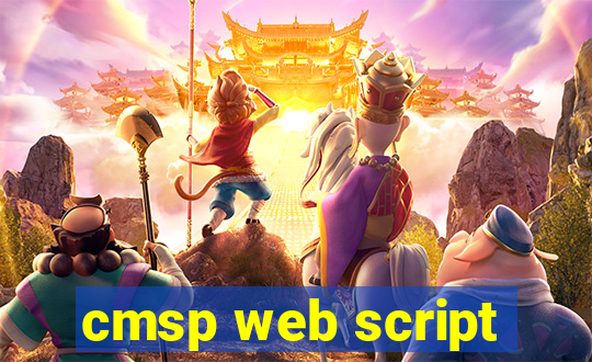 cmsp web script