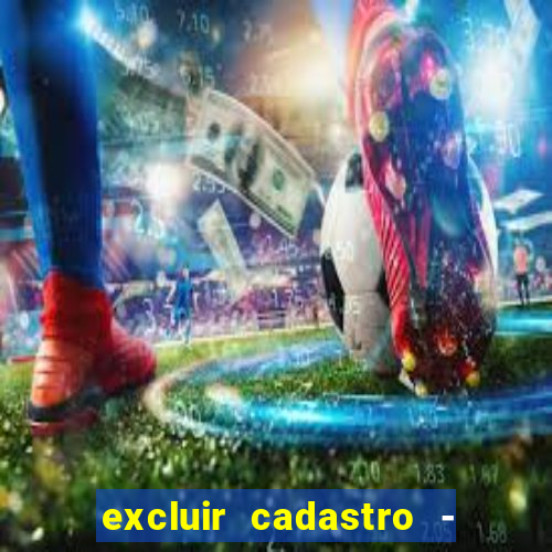 excluir cadastro - casas bahia