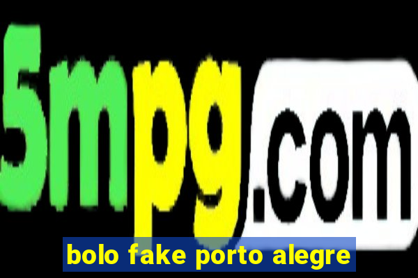 bolo fake porto alegre