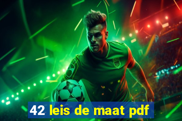 42 leis de maat pdf