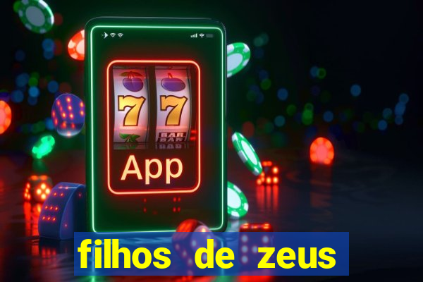 filhos de zeus mitologia grega