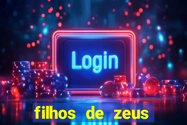 filhos de zeus mitologia grega