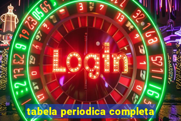 tabela periodica completa