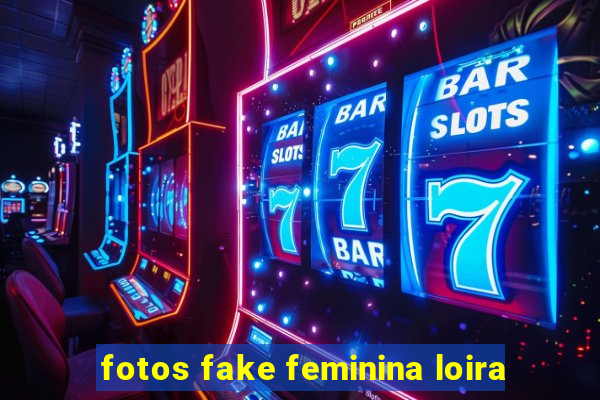 fotos fake feminina loira