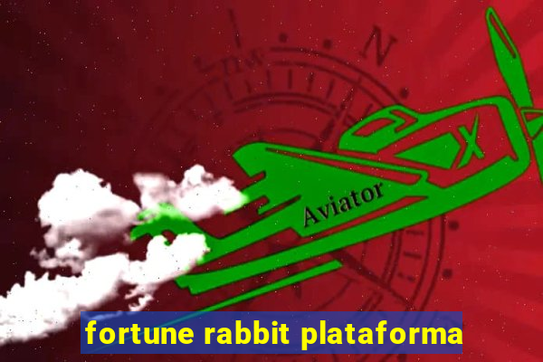 fortune rabbit plataforma