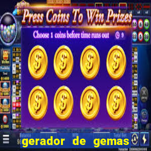 gerador de gemas clash royale