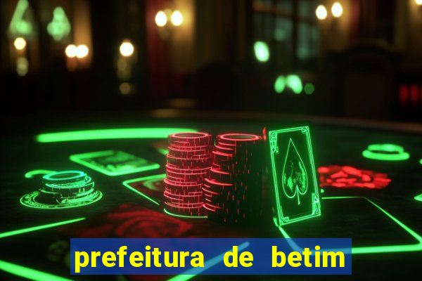 prefeitura de betim contracheque online