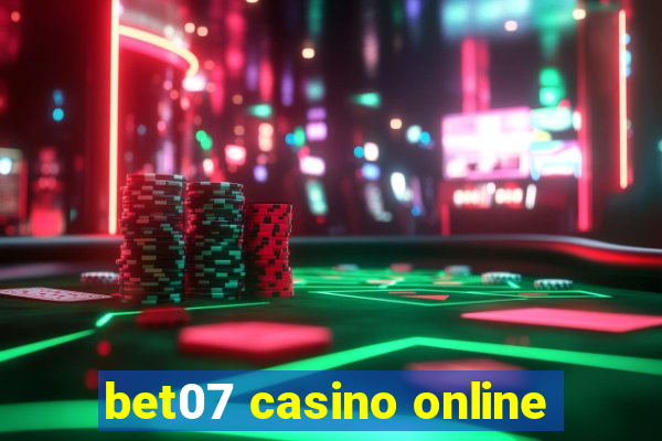 bet07 casino online