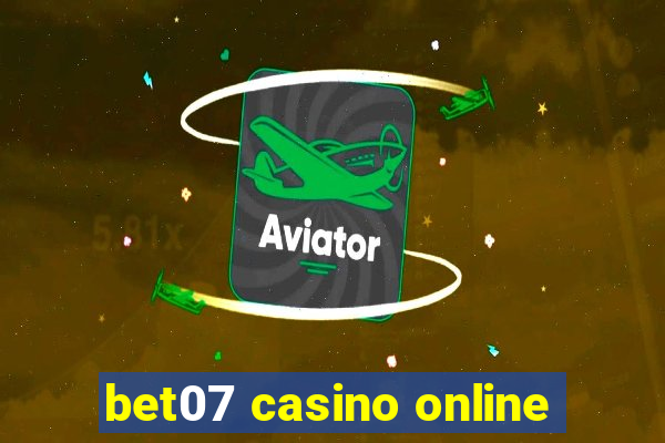 bet07 casino online