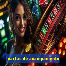 cartas de acampamento