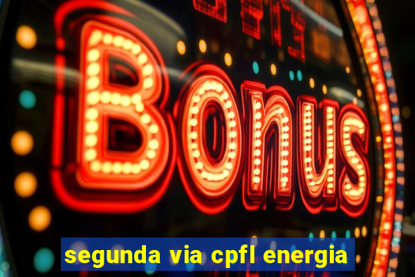 segunda via cpfl energia