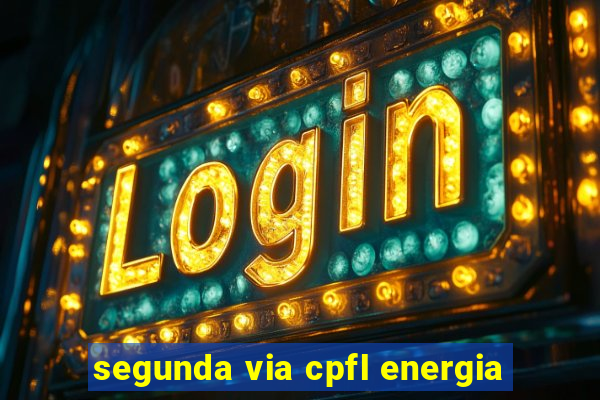 segunda via cpfl energia