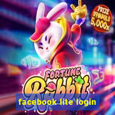 facebook lite login